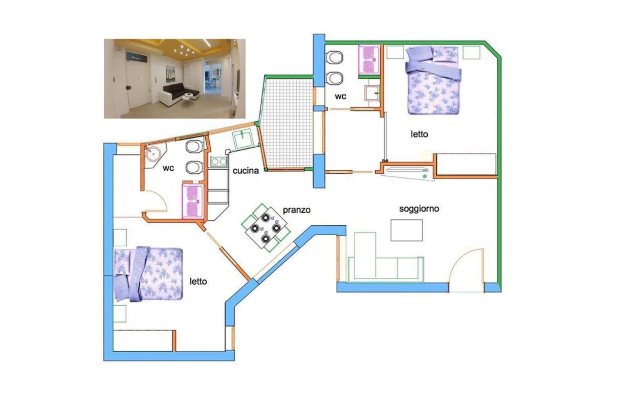 Kosie - Il Comfort Di Stile Con 2 Bagni Otel Palermo Dış mekan fotoğraf